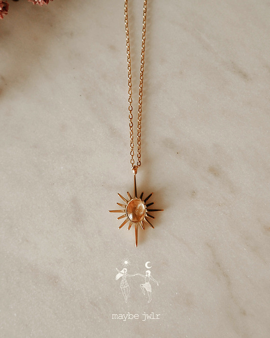 złote naszyjniki Naszyjnik Sun Energy