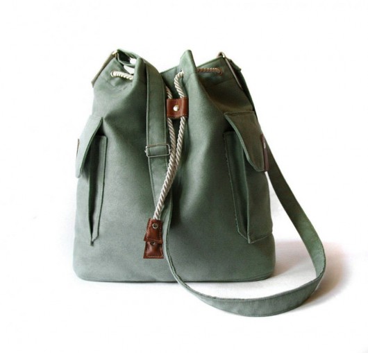 torby na ramię torba - green&flowers -