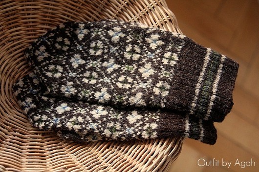 Męskie mitenki made by agah