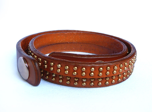BRANSOLETKA SKÓRZANA Natural Leather ModernTime