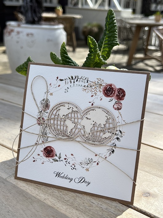 zaproszenia i kartki na ślub Kartka ślubna wedding day handmade wedding card