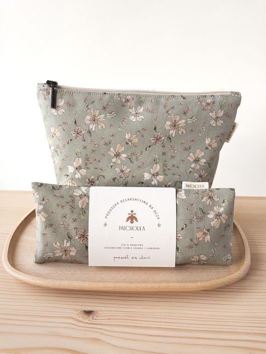 kosmetyczki Komplet kosmetyczka i poduszka JASMINE