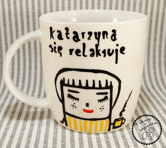 Kubek personalizowany 1 szt - 300ml MUKI design