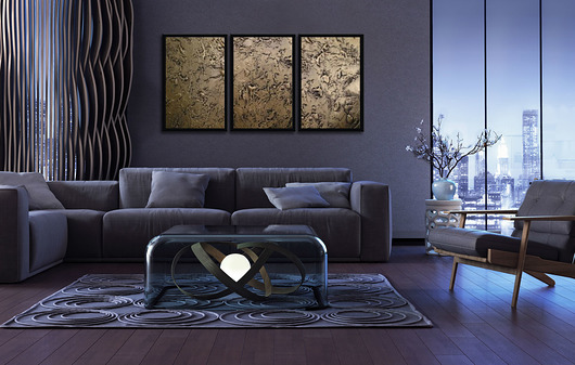 Obrazy do salonu art and texture
