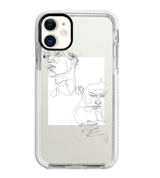 iPhone IMPACT CASE BIAŁY etui - K820 Caseline etui na telefon
