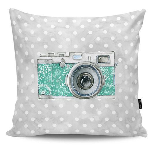 Poduszka dekoracyjna Camera grey MIA home