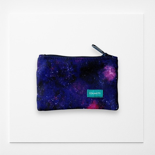 portfele damskie Portfelik mini - galaxy