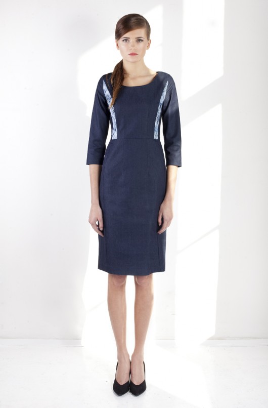 Sukienka Office Denim COMO