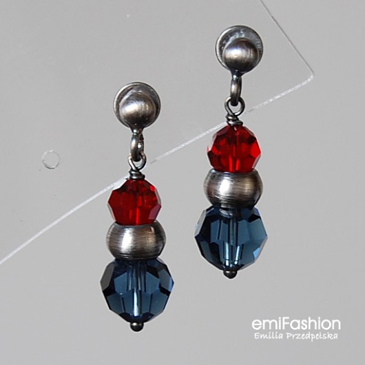 Promocja - kryształ Swarovski Montana i Siam MAREMI Jewelry