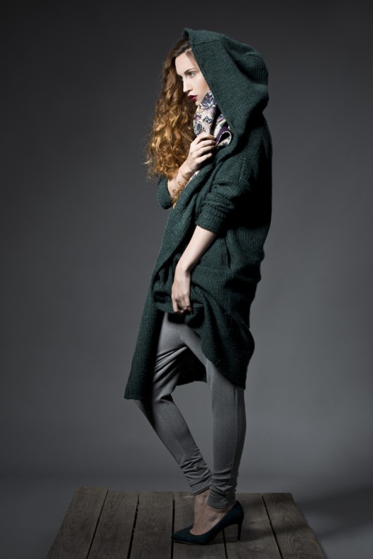 Nubee - Shawl - SWETER W FORMIE PŁASZCZA  Nubee