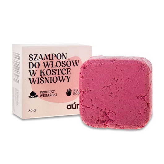 szampony do włosów Szampon do włosów w kostce  WIŚNIA