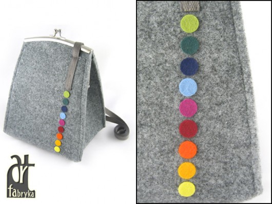 FILCOWE TOREBKI - rainbow.dots.4 art fabryka