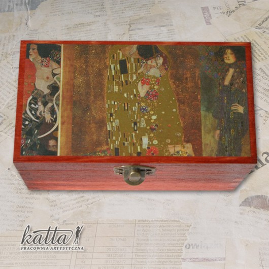 mini-skrzyneczka Klimt torby katta