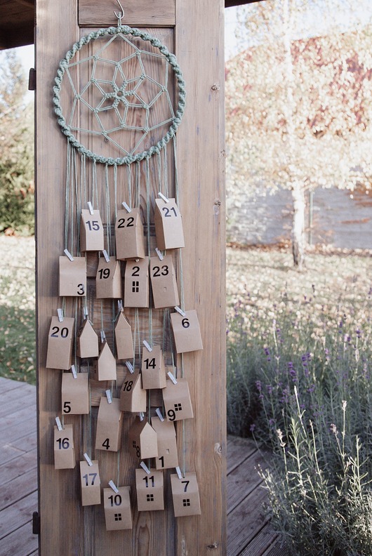 dekoracje świąteczne Kalendarz adwentowy DOSTĘPNY od ręki