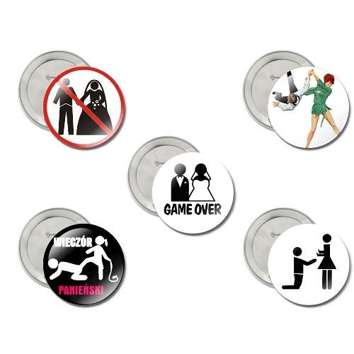 Get the Button wieczór panieński Modny Design