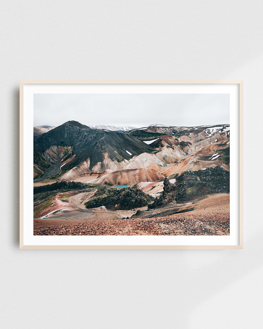 Fotografia kolekcjonerska "Landmannalaugar I" BITE OF ICELAND