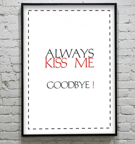 Always kiss me... - POSTER KOKO by HOKO