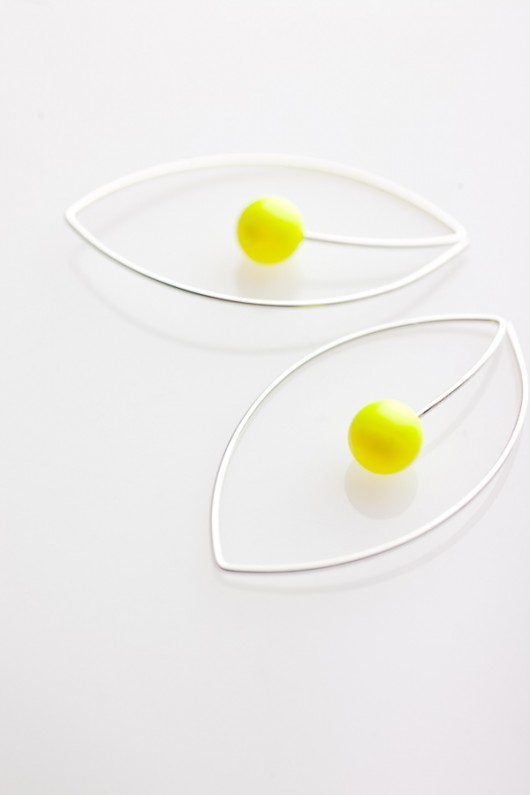 simple fluo yellow life Daria Siwiak Jewellery