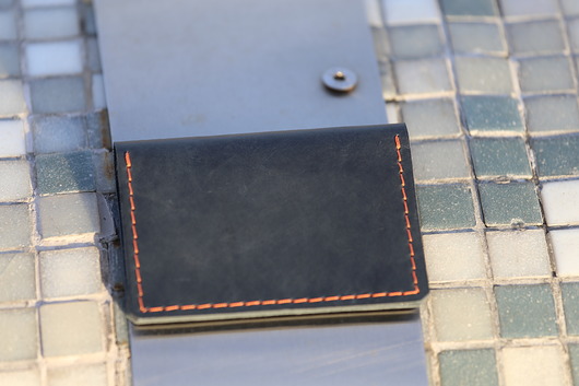 Mini portfel, card holder InthLeathercraft