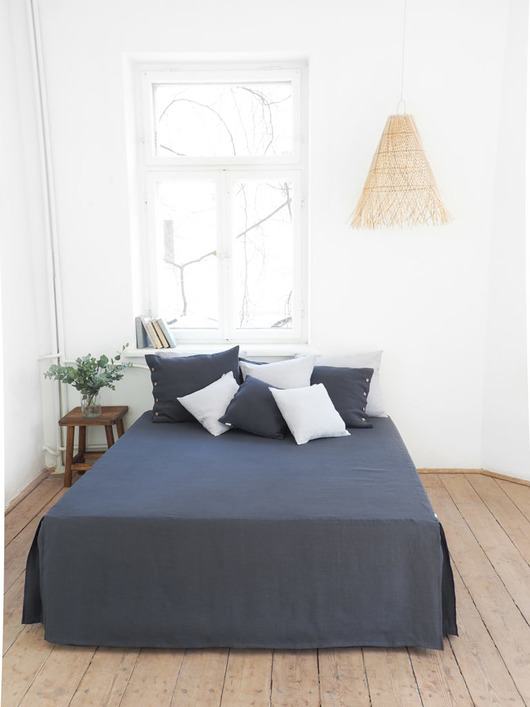 koce i narzuty Lambrekin Classic CHARCOAL