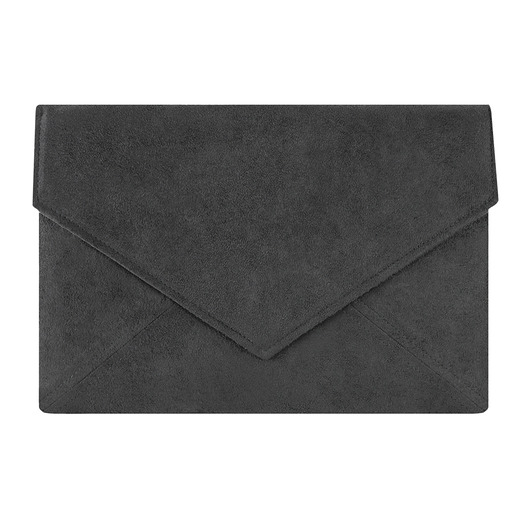 Kopertówka Letter czarna/vegan hairoo