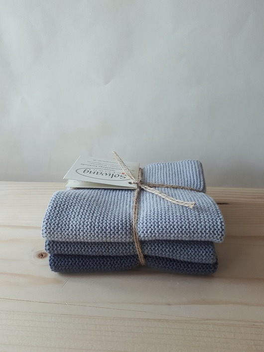 fartuchy kuchenne Myjki zestaw  błękity