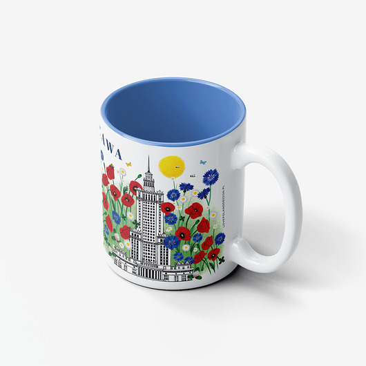 kubki Kubek Ceramiczny Warszawa Pałac Kultury Łąka