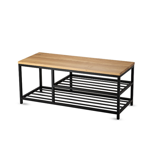 ławki Ławka Metalowa Drewno bench4home Przedpokój LOFT