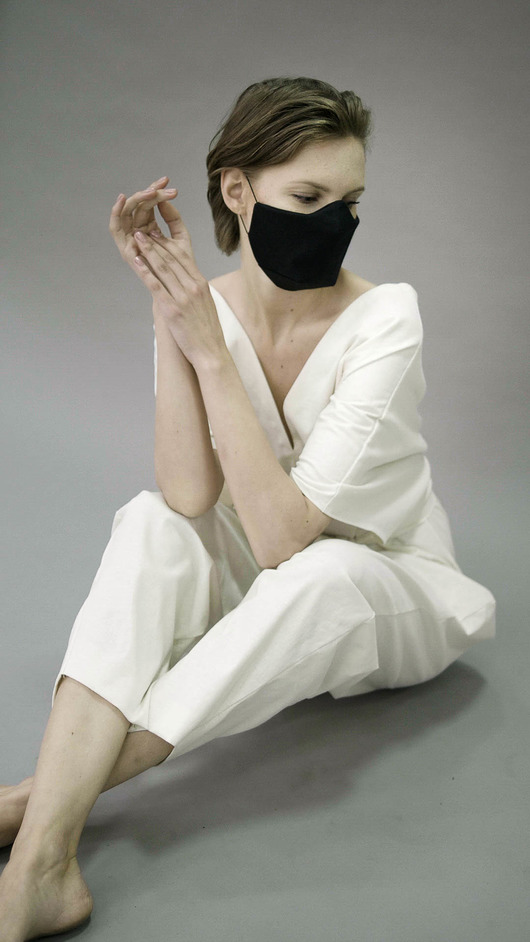 maseczka czarna Ocanera