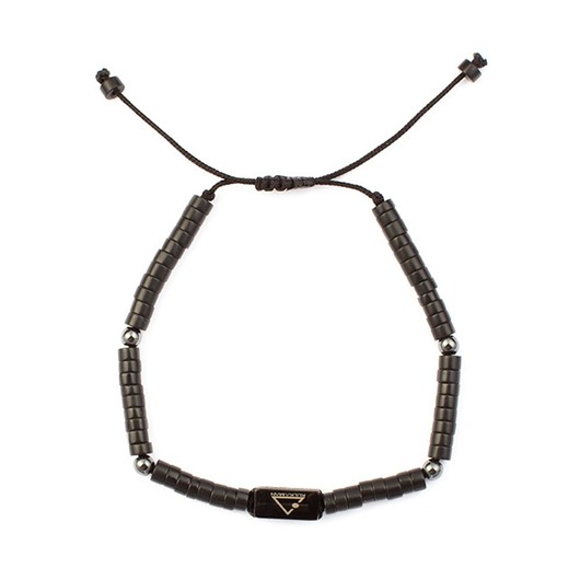 biżuteria męska Męska bransoletka na sznurku sukces i waleczność