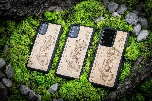 Harley Aniegre - Drewniane Etui do Samsung Galaxy bewood