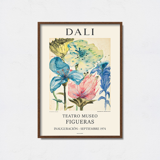 Salvador Dali plakat do wystawy Pas De LArt