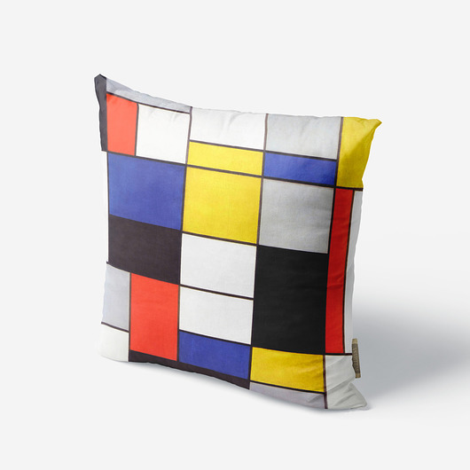 poduszki z grafiką Poduszka - Piet Mondrian - Composition A