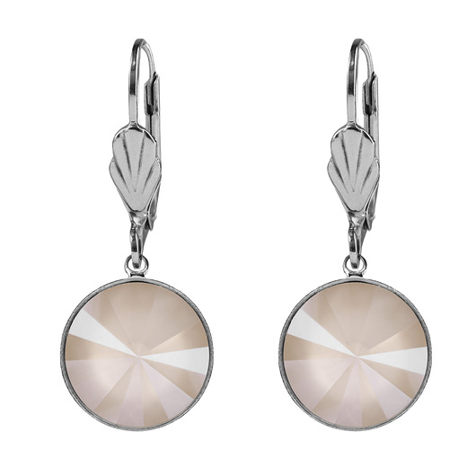 kolczyki swarovski Lodowe kryształy Swarovskiego