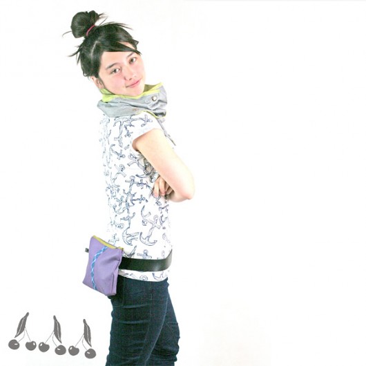 ::: 2in1 LAVENDER PoUCH ::: uniqo