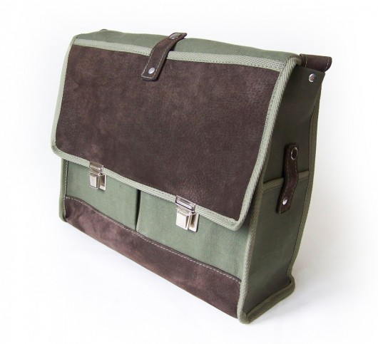TEKA UNISEX skóra+brezent   Laptopówka czajkaczajka