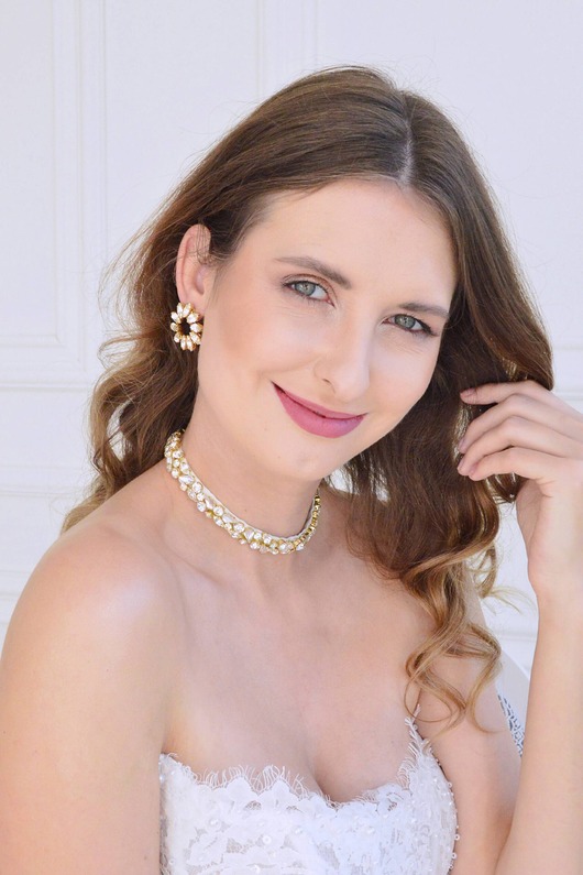 Biżuteria ślubna Choker Olalla