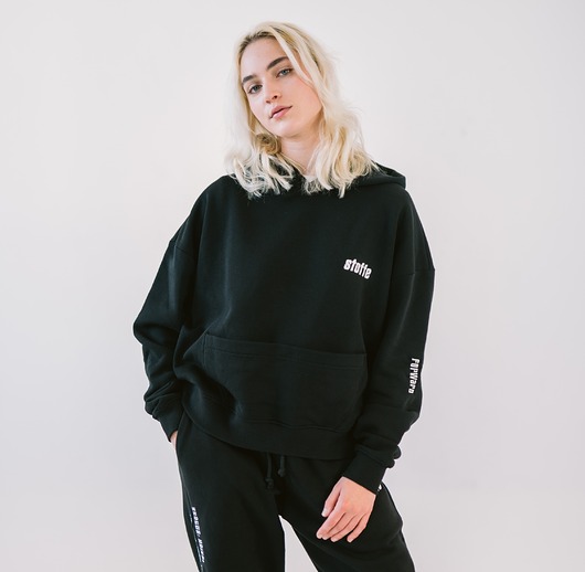 bluza z kapturem damska Bluza z kapturem z haftami dla Niej i dla Niego