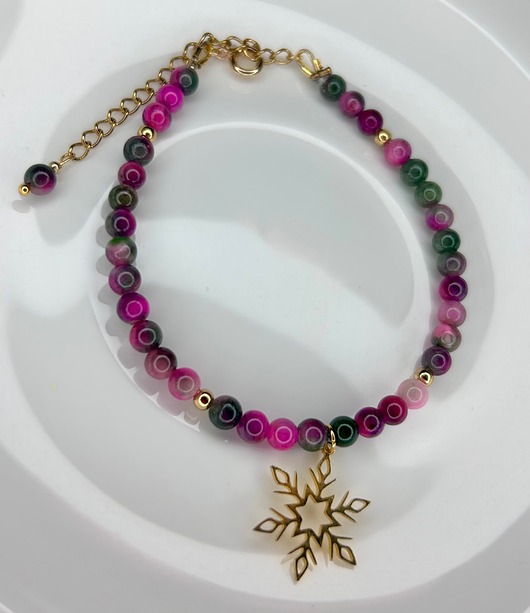 bransoletki z kamieni naturalnych Bransoletka Zimowa Harmonia