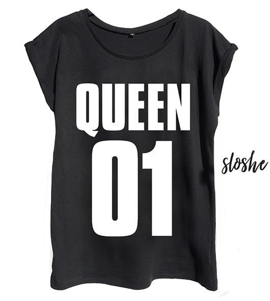 Oueen 01, t-shirt firmy sloshe Sowia Aleja