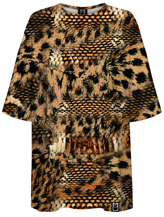 t-shirt damskie DR.CROW T-shirt Damski Oversize Cobra