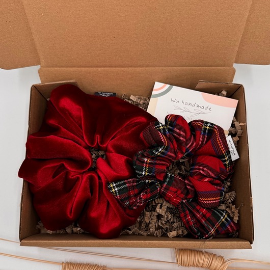 gumki do włosów Zestaw prezentowy na Boże Narodzenie