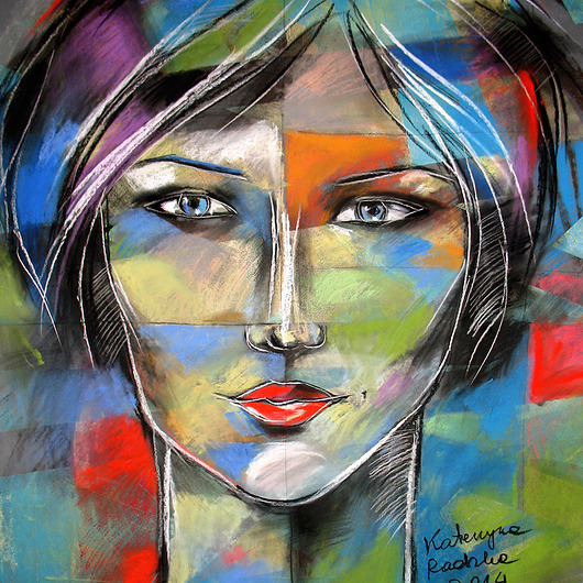 grafiki i ilustracje Roxanne - plakat 50x70 cm
