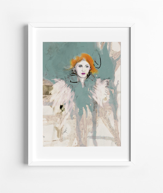 grafiki i ilustracje Redhead