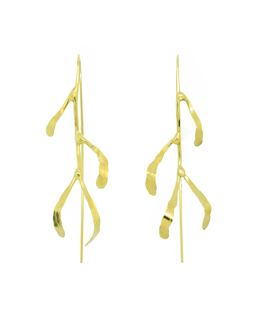 kolczyki pozłacane Kolczyki pozłacane SZADŹ No. 1