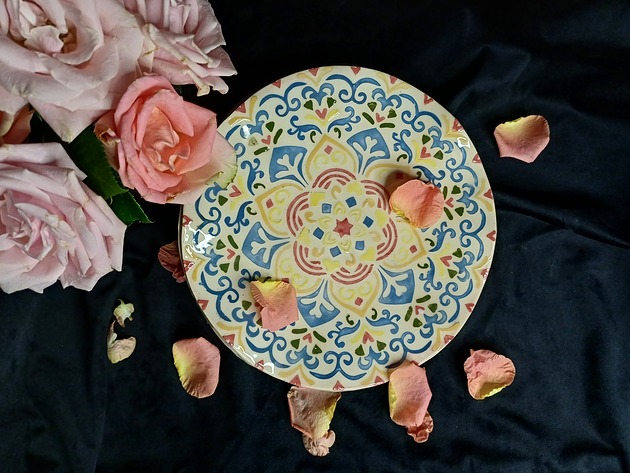 miski i misy Misa ceramiczna Mandala