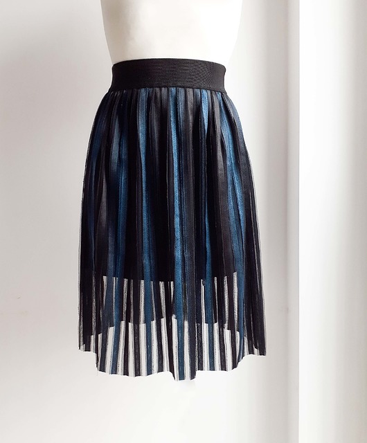 spódnice midi EVA elegancka spódnica tiulowa