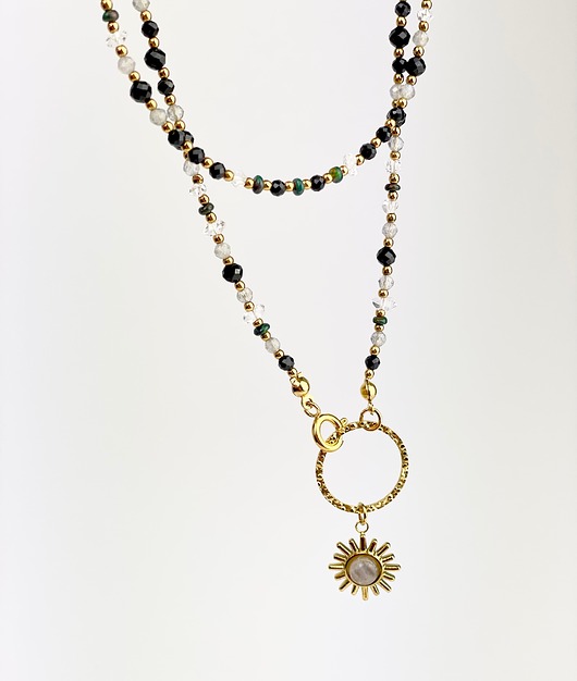 naszyjniki - inne Długi naszyjnik Sara