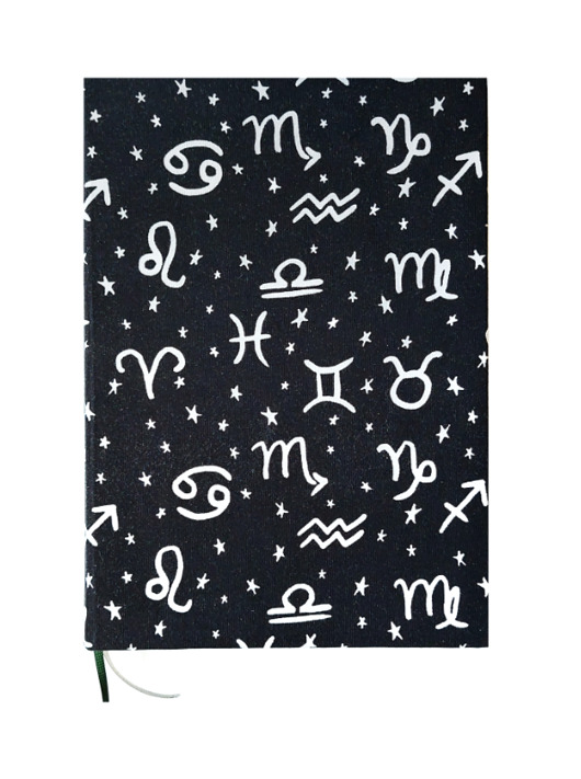notatniki i albumy Notes Horoskop 17x24 cm ecru