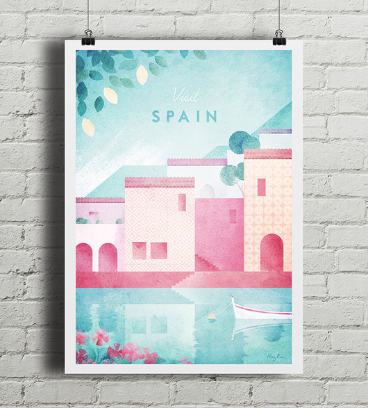 plakaty Hiszpania - vintage plakat